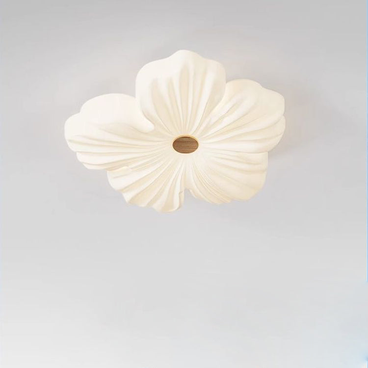 Modern Art Deco Iron Acrylic Flower LED Flush Mount Ceiling Light For Living Room