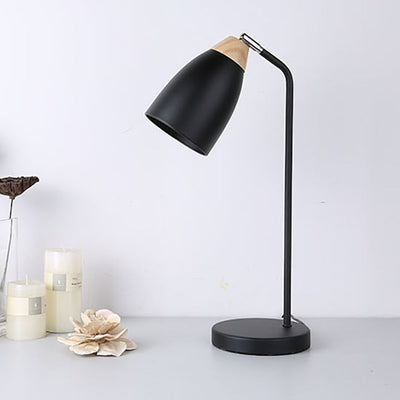 Modern Minimalist Dome Iron 1-Light Table Lamp For Living Room