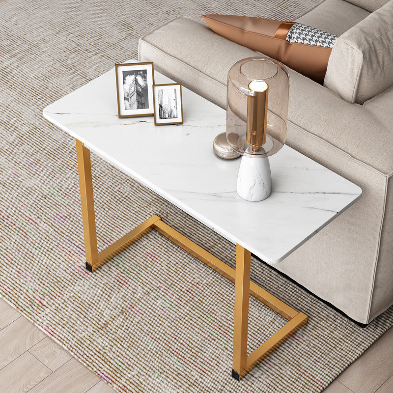 Modern Simplicity MDF Top C-shaped End Table For Living Room