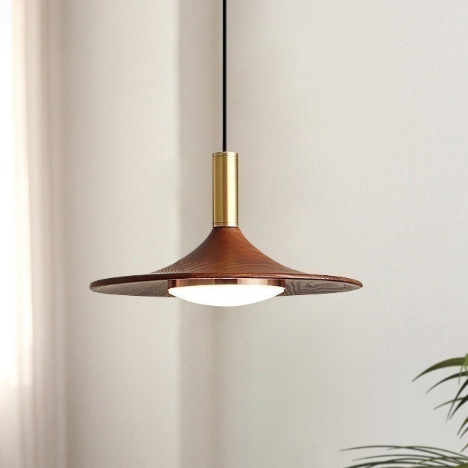 Modern Simplicity Iron Acrylic Flying Saucer LED Pendant Light For Dining Room