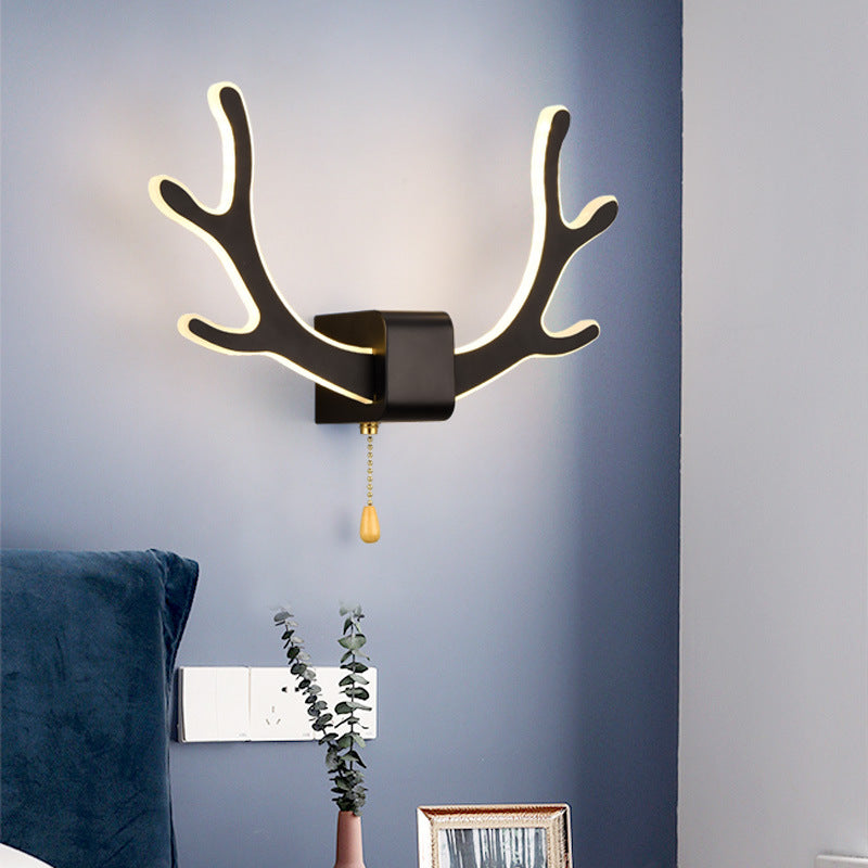 Modern Acrylic Nordic Creative Antler Shape LED Wall Sconce Lamp