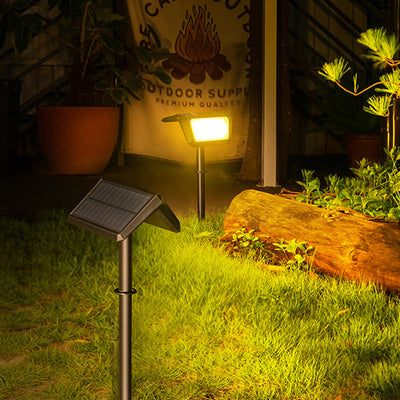 Contemporary Industrial ABS PC Solar Waterproof LED Lawn Insert Light For Outdoor Patio