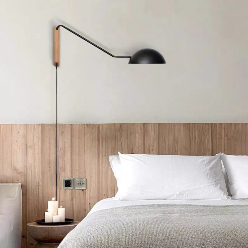 Moderne minimalistische drehbare LED-Wandleuchte