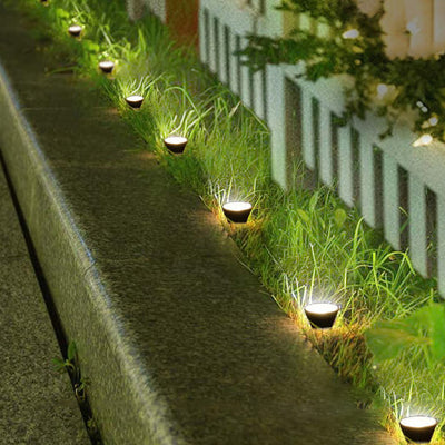 Moderne wasserdichte Solar-LED-Garten-Rasen-Licht-Außenleuchte 