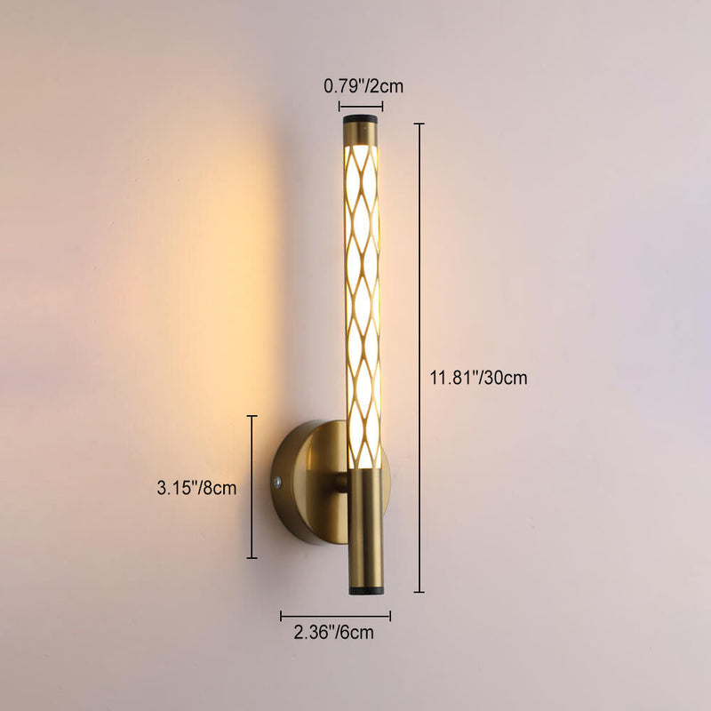 Moderne minimalistische drehbare LED-Wandleuchte