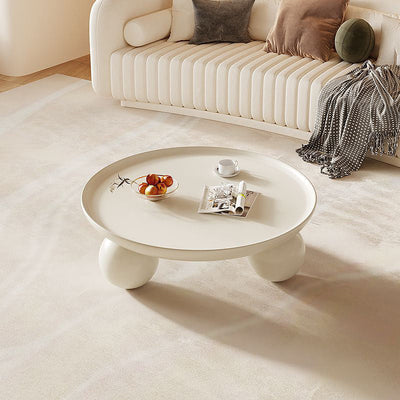 Contemporary Creative Disc Orb Metal Coffee Table For Living Room