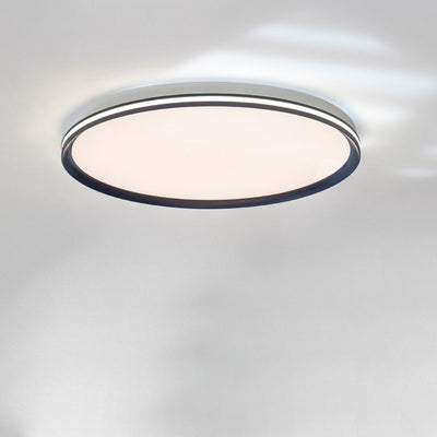 Modern Minimalist Round Acrylic LED Flush Mount Ceiling Light For Bedroom