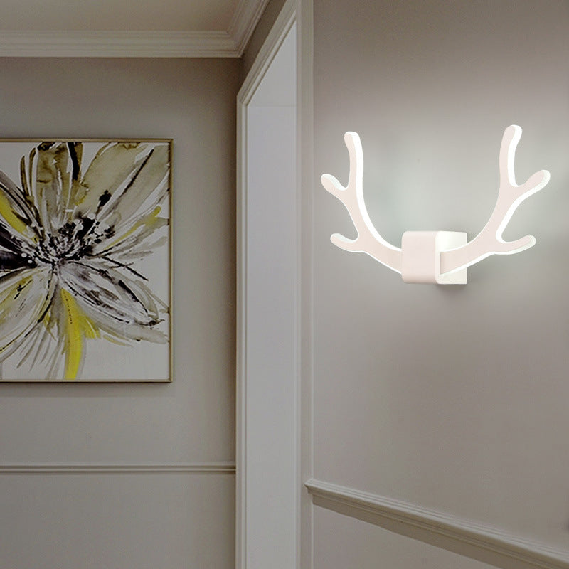 Modern Acrylic Nordic Creative Antler Shape LED Wall Sconce Lamp