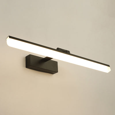 Modern Minimalist Long Aluminium Acrylic LED Vanity Light Wall Sconce Lamp For Bedroom