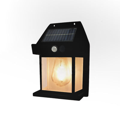 Modern Art Deco House ABS LED Outdoor Wall Sconce Lamp For Garden