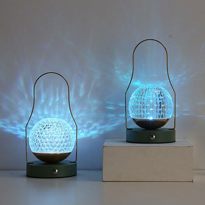 Modern Minimalist Iron Sphere LED Table Lamp