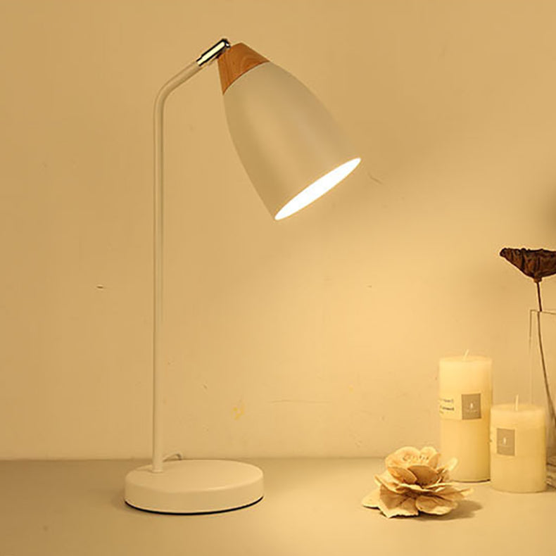 Modern Minimalist Dome Iron 1-Light Table Lamp For Living Room