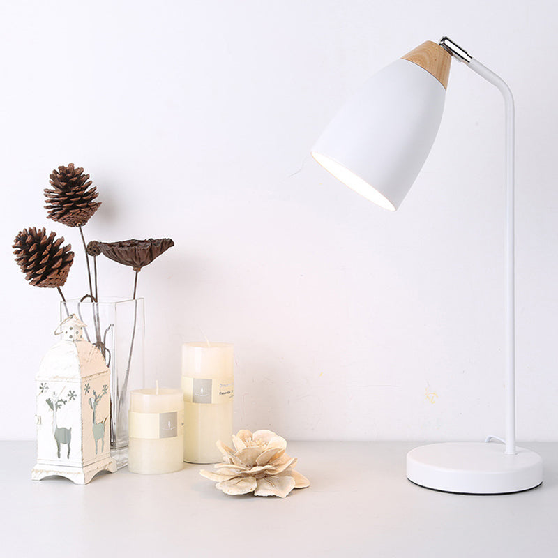 Modern Minimalist Dome Iron 1-Light Table Lamp For Living Room