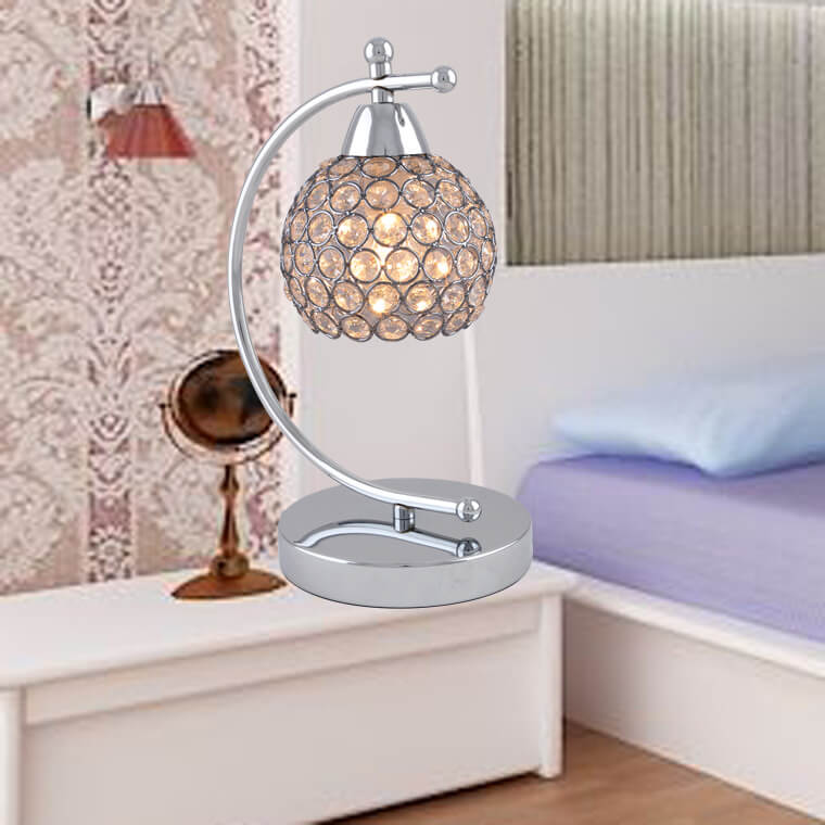 Nordic Vintage Clear Dome Acryl LED USB Tischlampe 