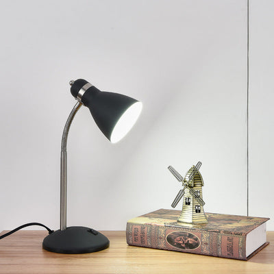 Contemporary Scandinavian Horn Iron Hose 1-Light Table Lamp For Bedroom