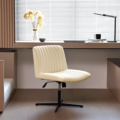 Modern Minimalist Shell Square Fabric Plastic Iron Desk Chair For Home Office