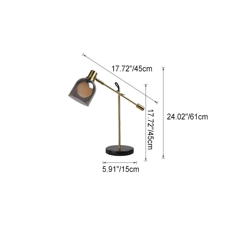 Nordische minimalistische Xuan Papierlaterne 1-flammige Tischlampe