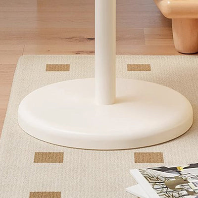 Contemporary Creative Round Ice Cream Shape PP Plastic Carbon Steel End Table For Living Room