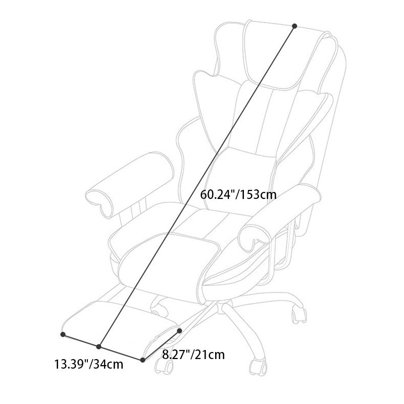 Modern Minimalist Square Microfiber Nano Leather Steel Desk Chair Backrest Arm For Home Office