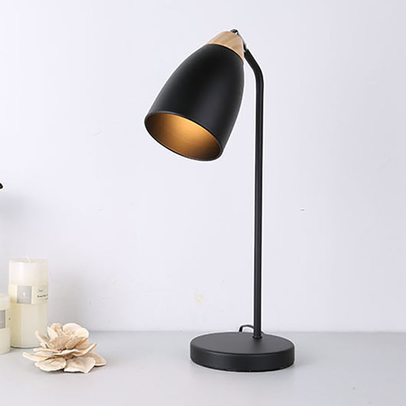 Modern Minimalist Dome Iron 1-Light Table Lamp For Living Room