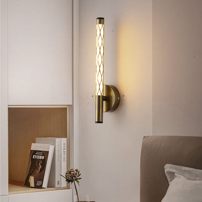 Moderne minimalistische drehbare LED-Wandleuchte