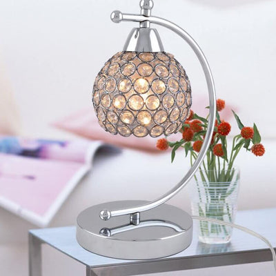 Nordic Vintage Clear Dome Acryl LED USB Tischlampe 