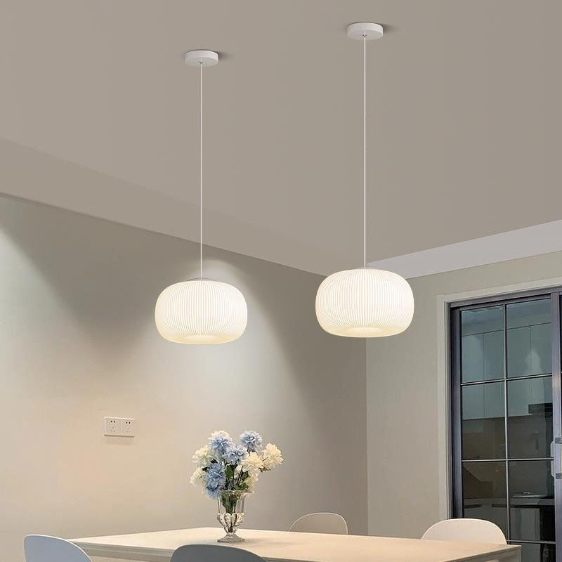 Modern Minimalist Pumpkin Hardware PE 4/5 Light Pendant Light For Living Room