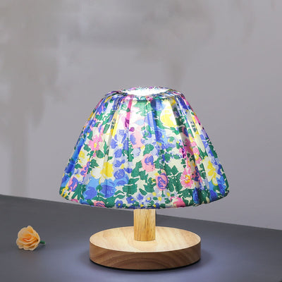 Modern Minimalist Creative Iron Flower Shape 1-Light Table Lamp