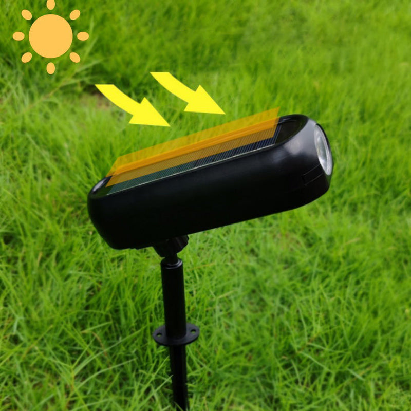 Modern Simplicity Solar Waterproof ABS Cubic LED Landscape Lighting Outdoor Light For Garden