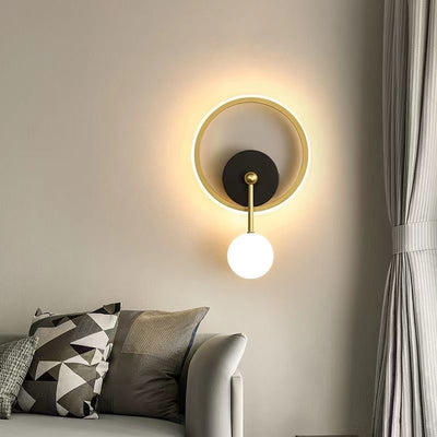 Moderne minimalistische drehbare LED-Wandleuchte