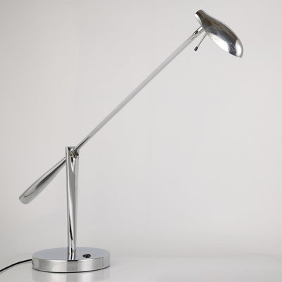 Modern Minimalist Long Arm Iron Metal LED Table Lamp For Bedroom