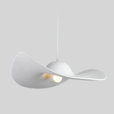 Nordic Minimalist Hat Design PU 1-Light Pendant Light