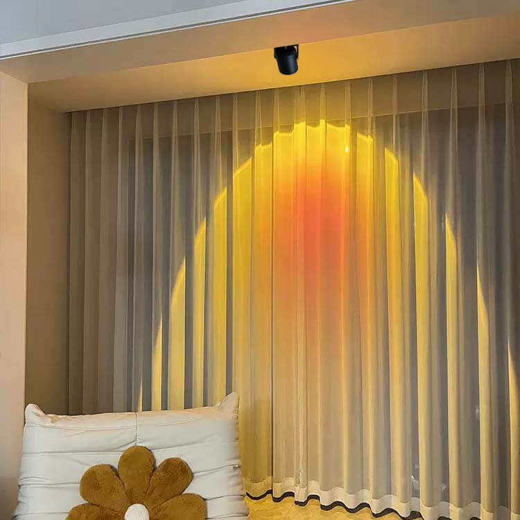 Plafonnier LED réglable en forme de cylindre en aluminium, design minimaliste moderne, luminaire de plafond encastré pour salon 