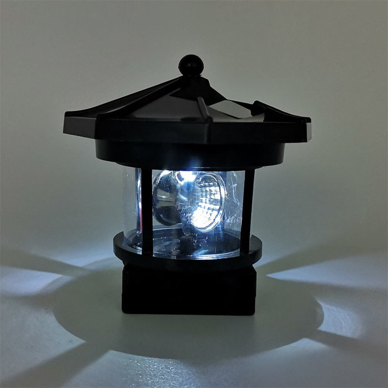 Modern Simplicity Solar Waterproof ABS PP Lighthouse LED Landscape Lighting Outdoor Light For Outdoor Patio