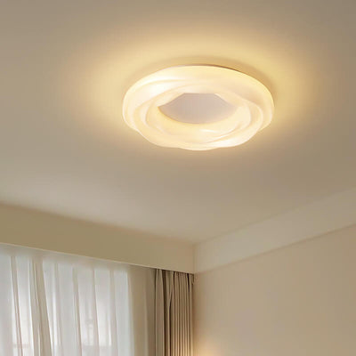 Modern Simple Iron Cookie LED Flush Mount Ceiling Light