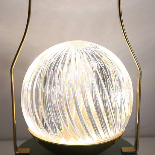 Modern Minimalist Iron Sphere LED Table Lamp