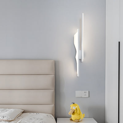 Contemporary Creative Iron Aluminum LED Wall Sconce Lamp For Living Room