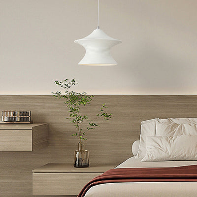 Scandinavian Modern Minimalist Gyro Resin 1-Light Pendant Light