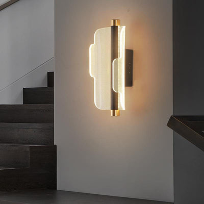 Moderne minimalistische drehbare LED-Wandleuchte