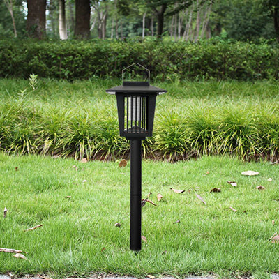 Modern Simplicity Solar Waterproof Cylinder Square ABS LED Anti-Mosquito Landscape Lighting Outdoor Light For Garden