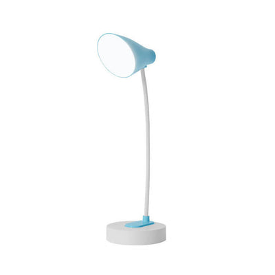 Nordic Modern Plastic Round Foldable LED USB Table Lamp