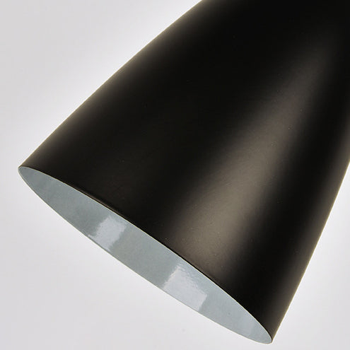 Modern Minimalist Iron Cylinder 1-Light Table Lamp For Bedroom
