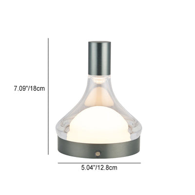 Modern Minimalist Wine Bottle Aluminum LED Table Lamp For Living Room