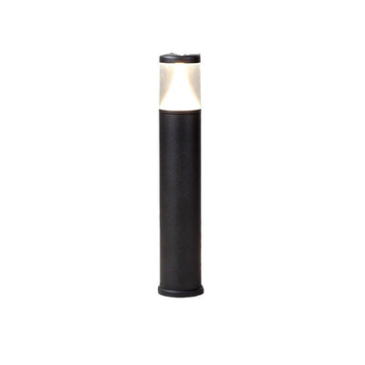 Modern Minimalist Solar Cylindrical Aluminum LED Lawn Landscape Light For Garden