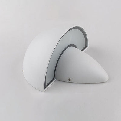 Modern Simple Waterproof Aluminum Mushroom LED Outdoor Wall Sconce Lamp