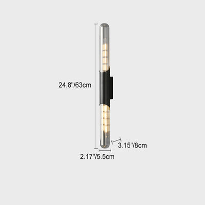 Moderne minimalistische drehbare LED-Wandleuchte