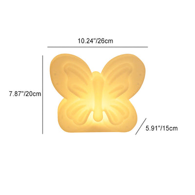 Contemporary Creative Butterfly PE LED Table Lamp For Living Room