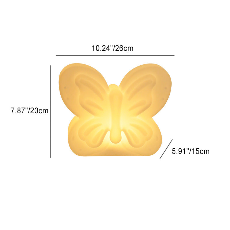 Contemporary Creative Butterfly PE LED Table Lamp For Living Room