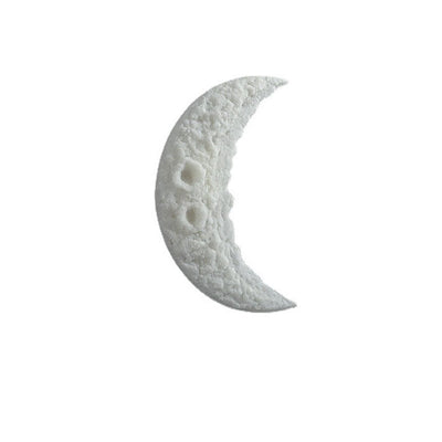 Contemporary Creative Moon Carving Resin LED Wall Sconce Lamp For Living Room