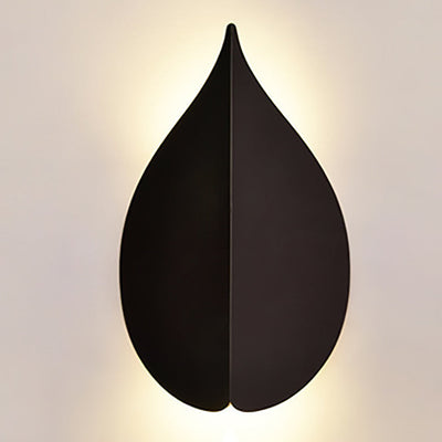 Contemporary Nordic Aluminum Leaf Design LED Wall Sconce Lamp For Bedroom